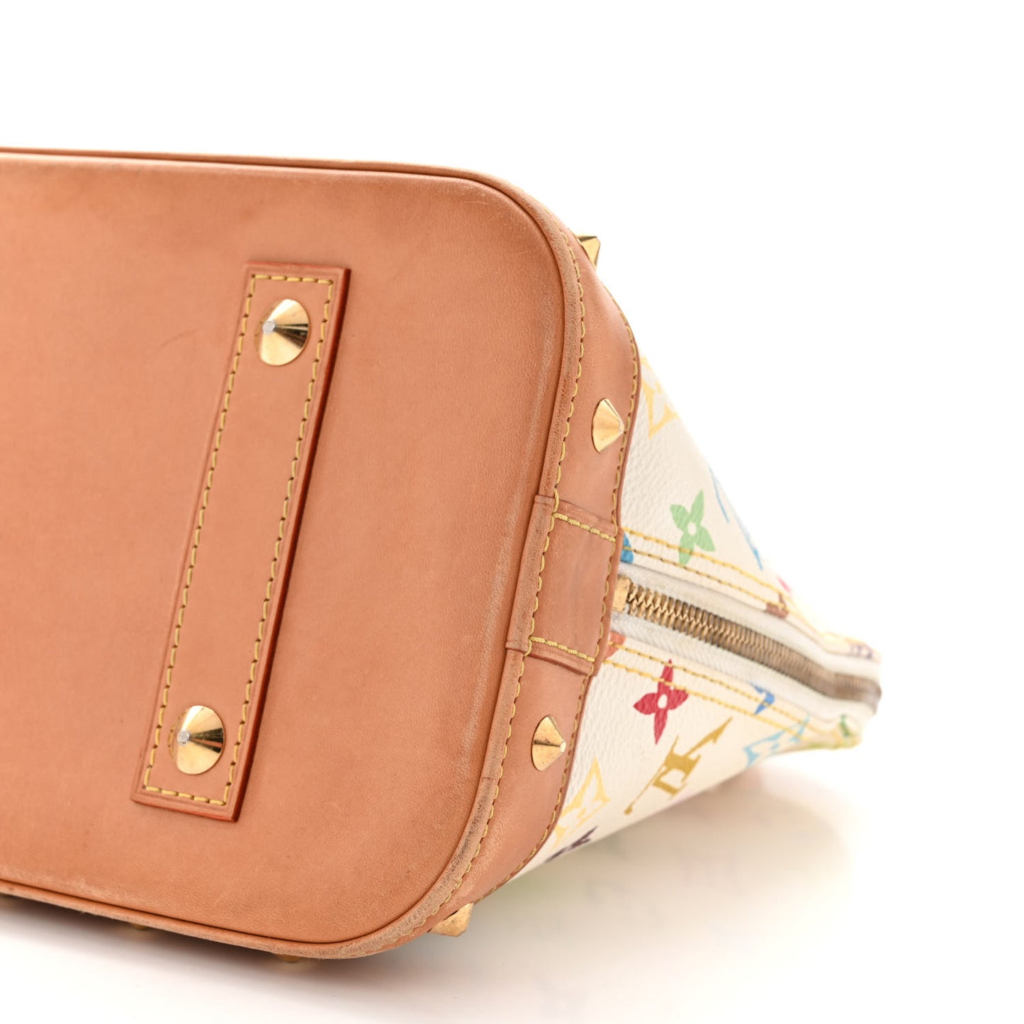 Monogram Multicolor Alma PM White