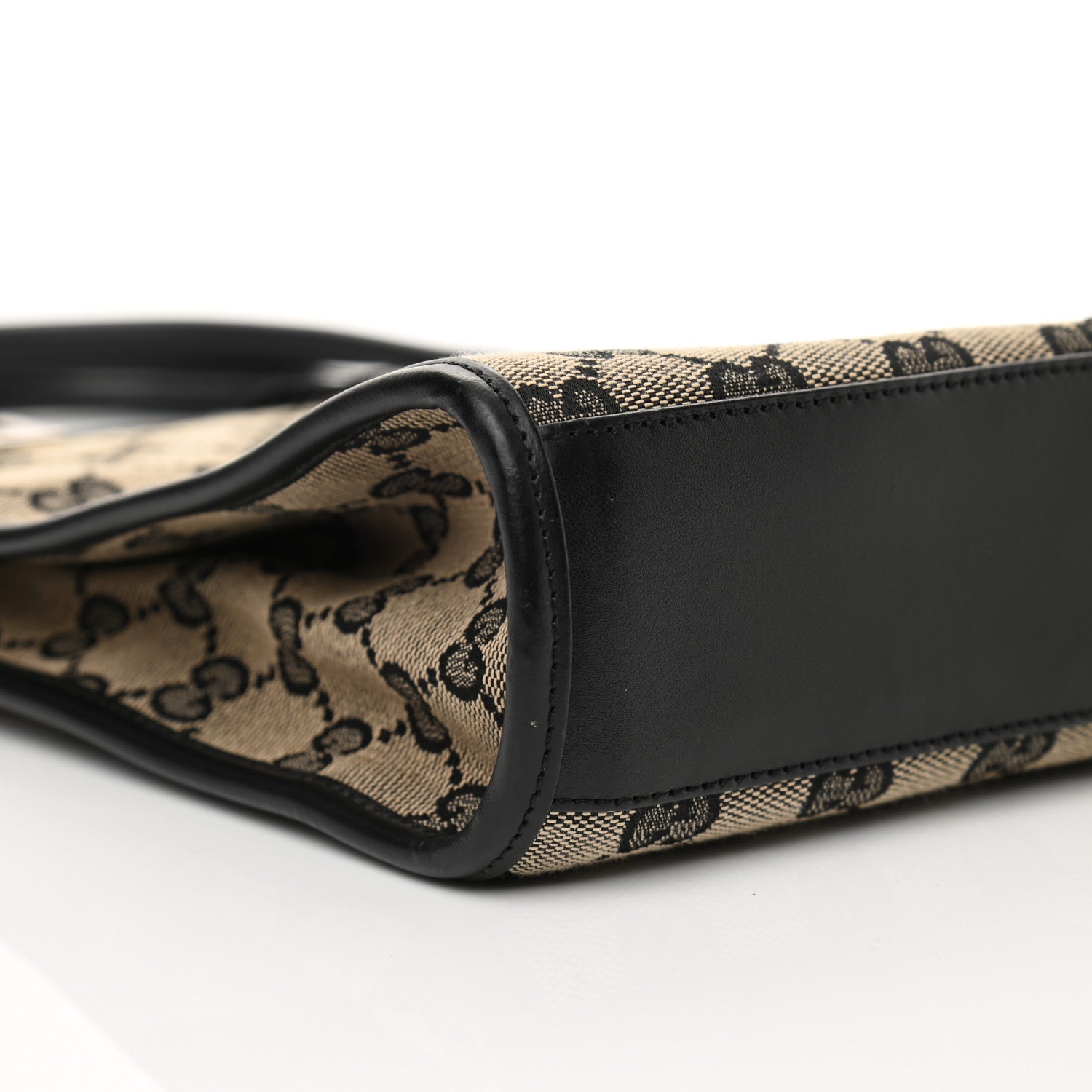 Gucci Monogram Bardot Bag Black 8 of 15