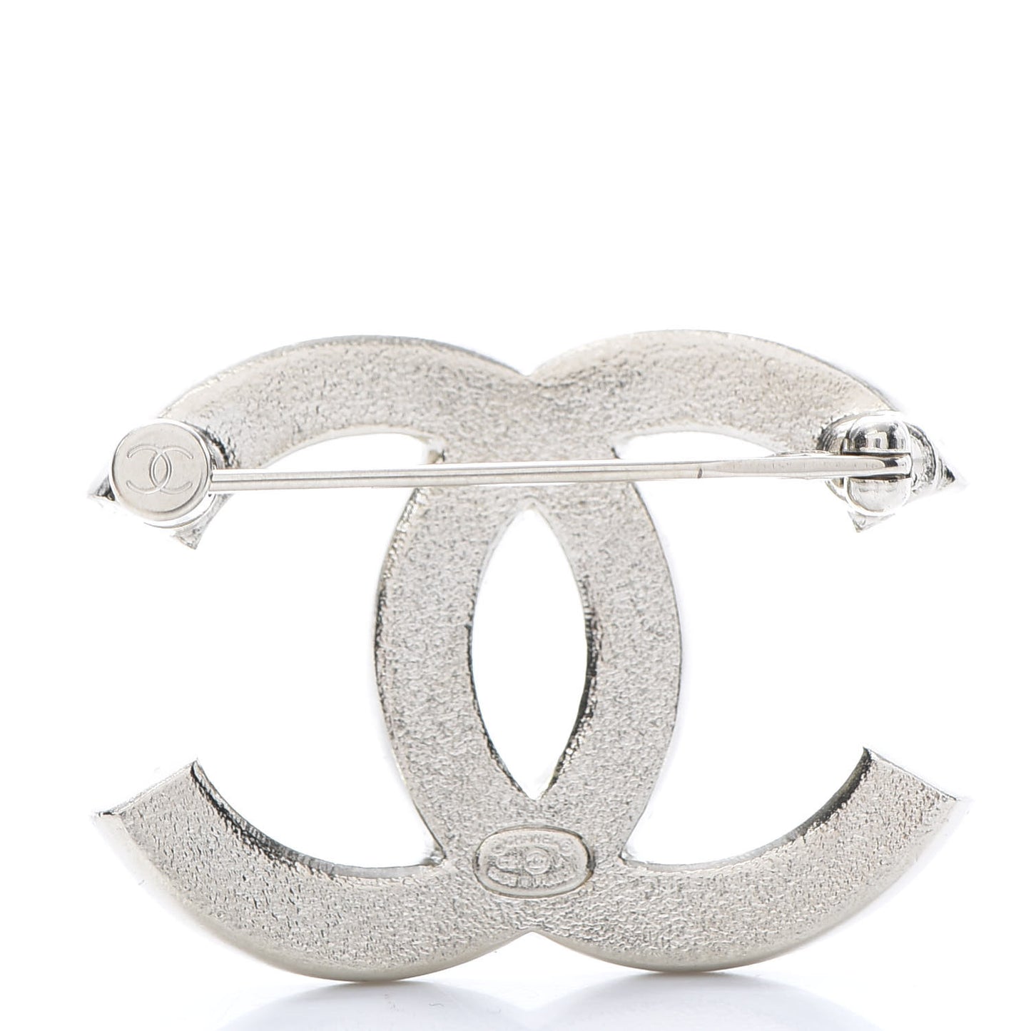 Crystal Palais Garnier CC Brooch Gold