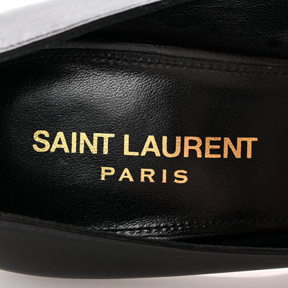 Saint Laurent Calfskin Opyum 110 Pumps 38 Black 8 of 13