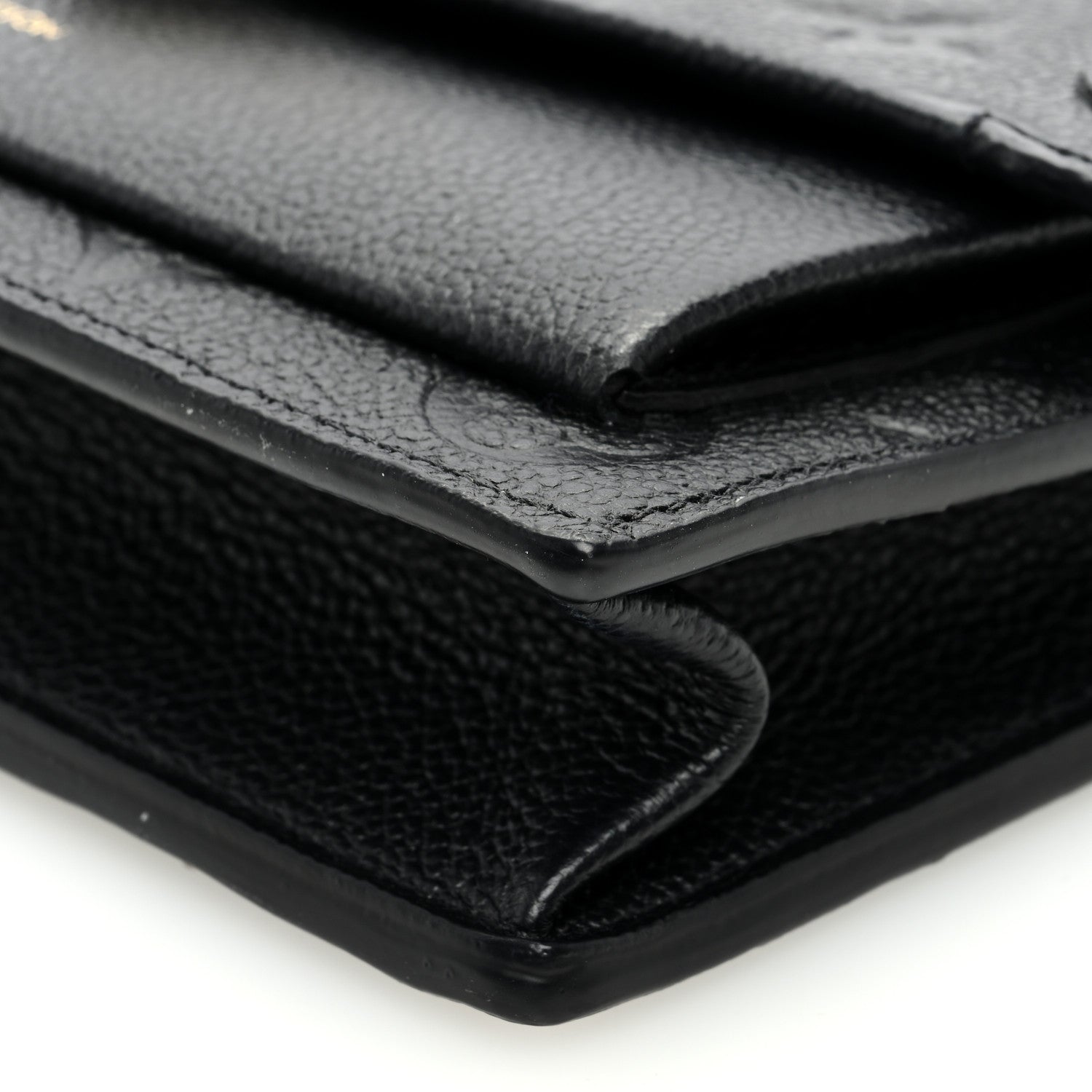 Louis Vuitton Empreinte Vavin Chain Wallet Black 9 of 10