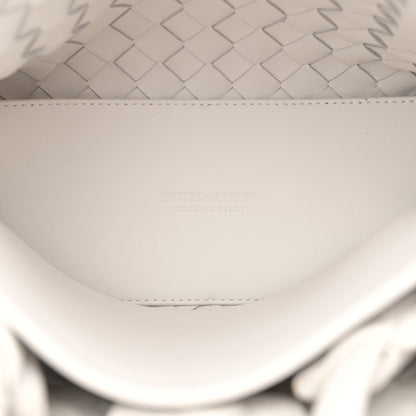 Bottega Veneta Nappa Intrecciato Small Andiamo Shoulder Bag White 5 of 12