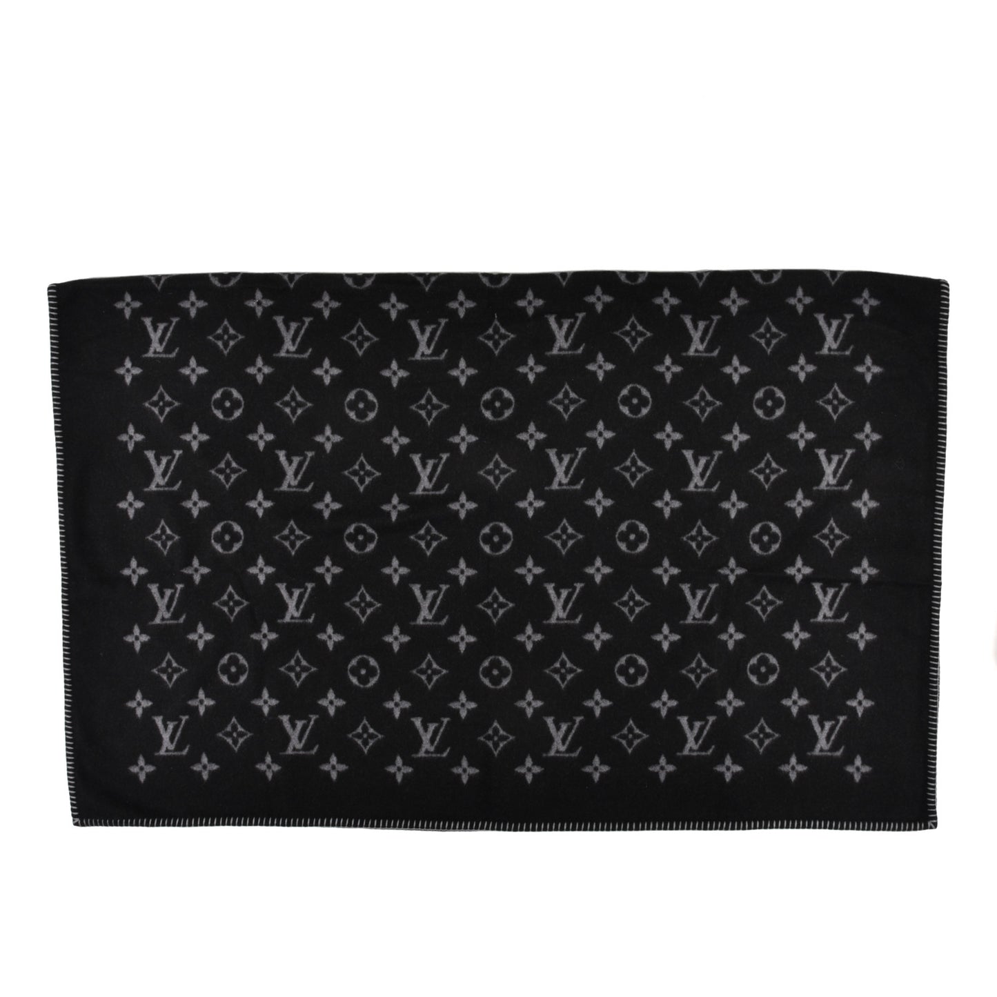 Wool Monogram Eclipse Blanket