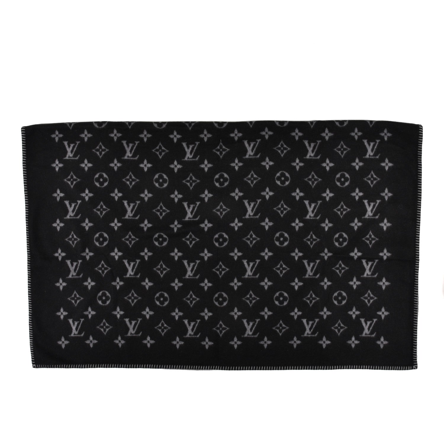 Louis Vuitton Wool Monogram Eclipse Blanket 1 of 3