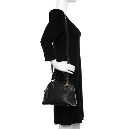 Louis Vuitton Empreinte Neo Alma BB Black 2 of 8