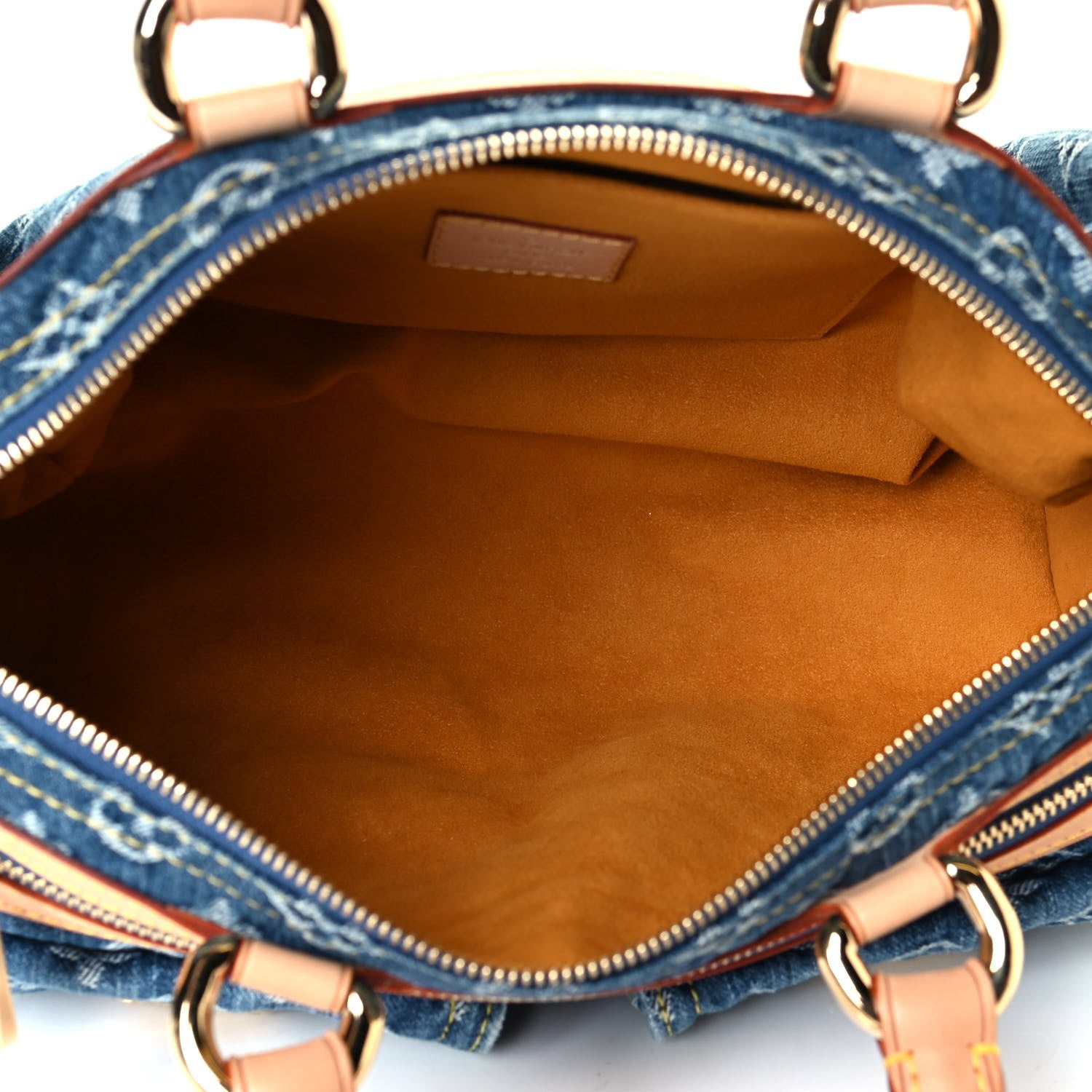 Louis Vuitton Monogram Denim Neo Speedy Blue 4 of 6