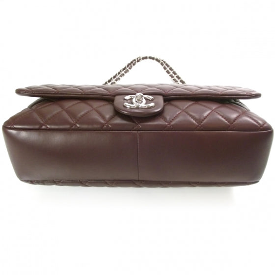 Chanel Lambskin Coco Rain Flap Bordeaux 6 of 13