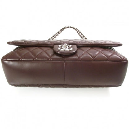 Chanel Lambskin Coco Rain Flap Bordeaux 6 of 13