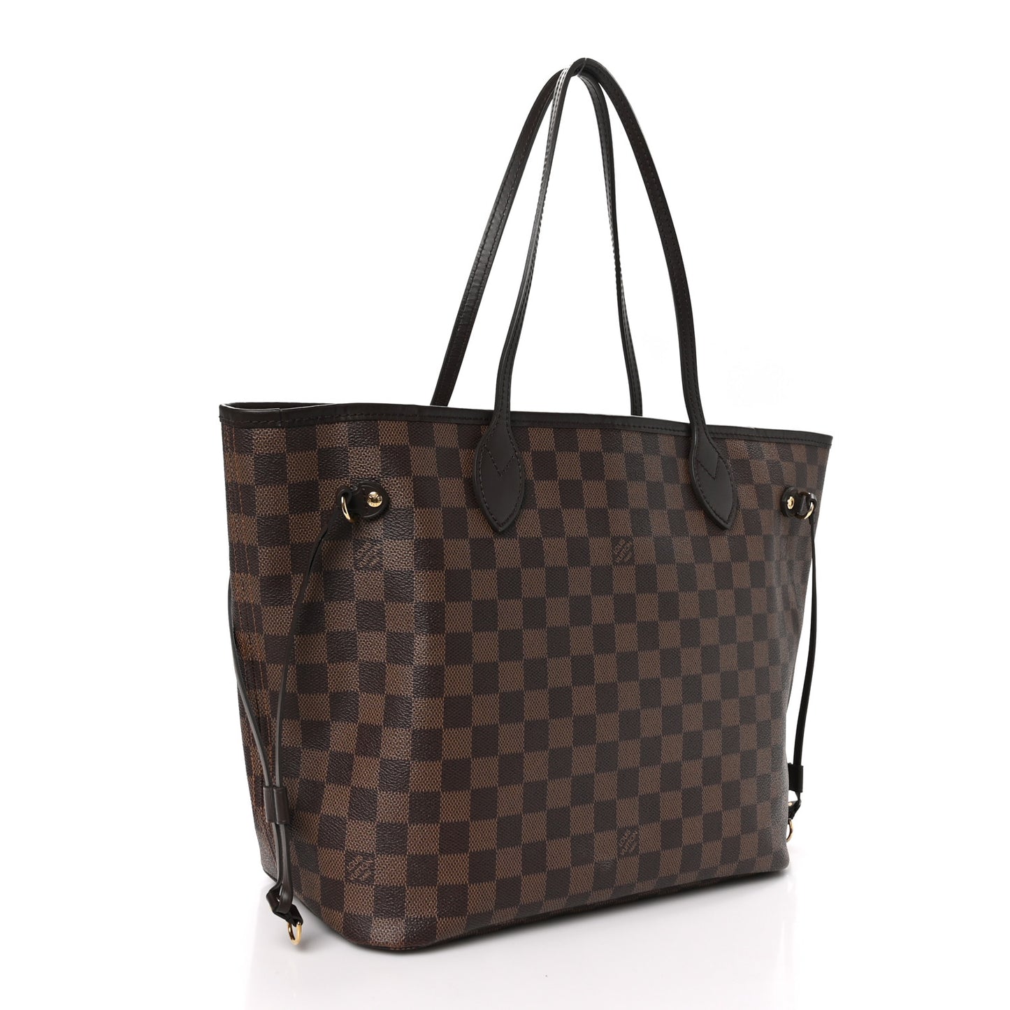 Damier Ebene Neo Neverfull MM Rose Ballerine