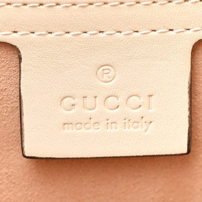 Gucci GG Supreme Monogram Medium Padlock Tote White 6 of 11