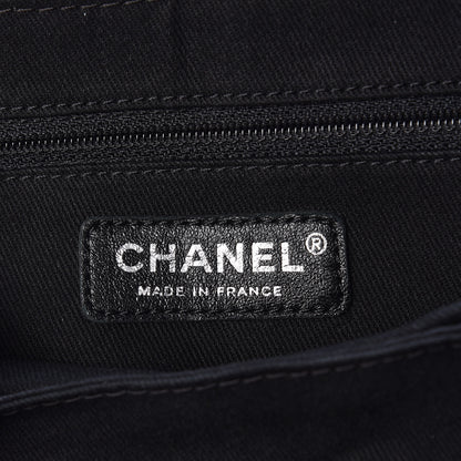 Chanel Caviar Quilted Timeless Accordion Flap Black 6 of 10
