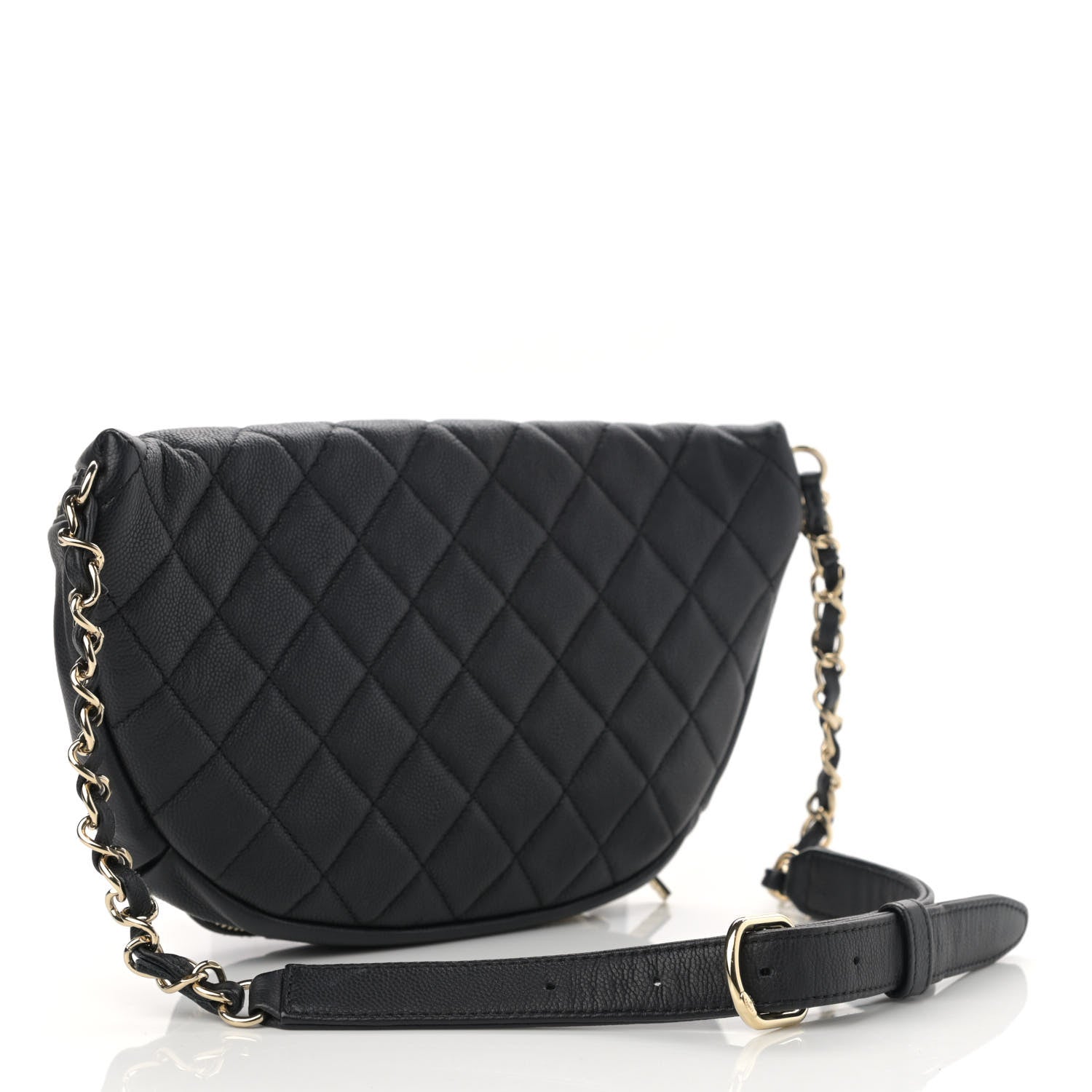 Chanel Caviar Quilted Business Affinity Waist Belt Bag Black 3 of 11