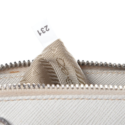 Prada Saffiano Lux Medium Promenade Tote Talco 8 of 11
