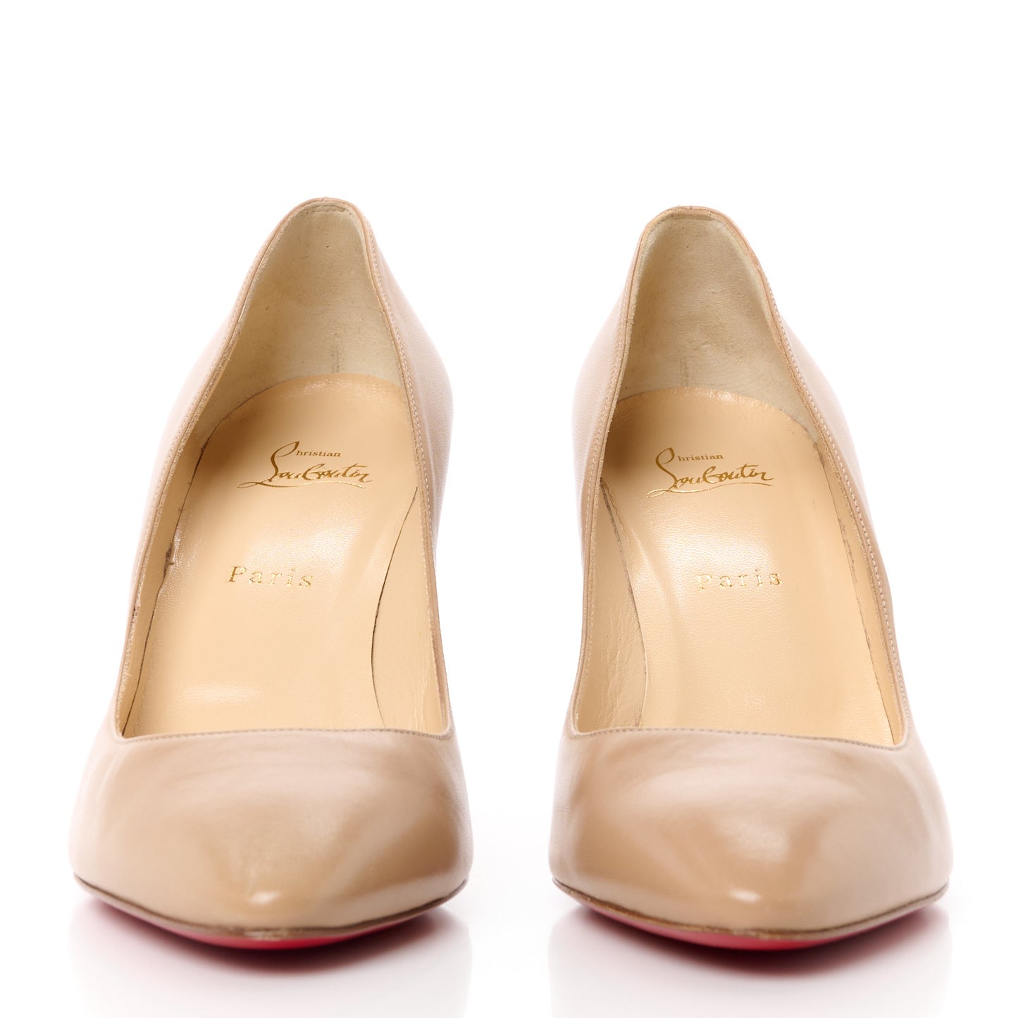 Nappa Eloise 85 Pumps 41 Nude