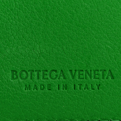 Bottega Veneta Nappa Intreccio Cassette Credit Card Holder Parakeet 6 of 7