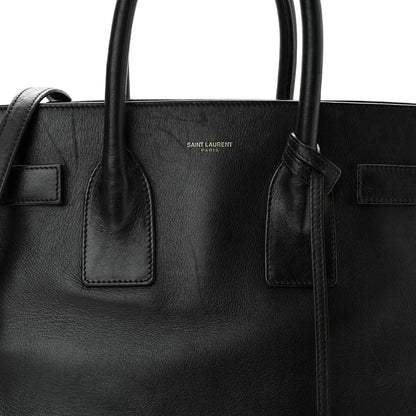 Saint Laurent Calfskin Small Sac De Jour Black 9 of 11