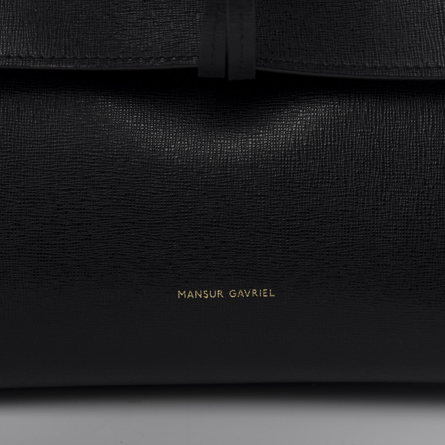 Mansur Gavriel Saffiano Mini Lady Bag Black Flamma 7 of 8