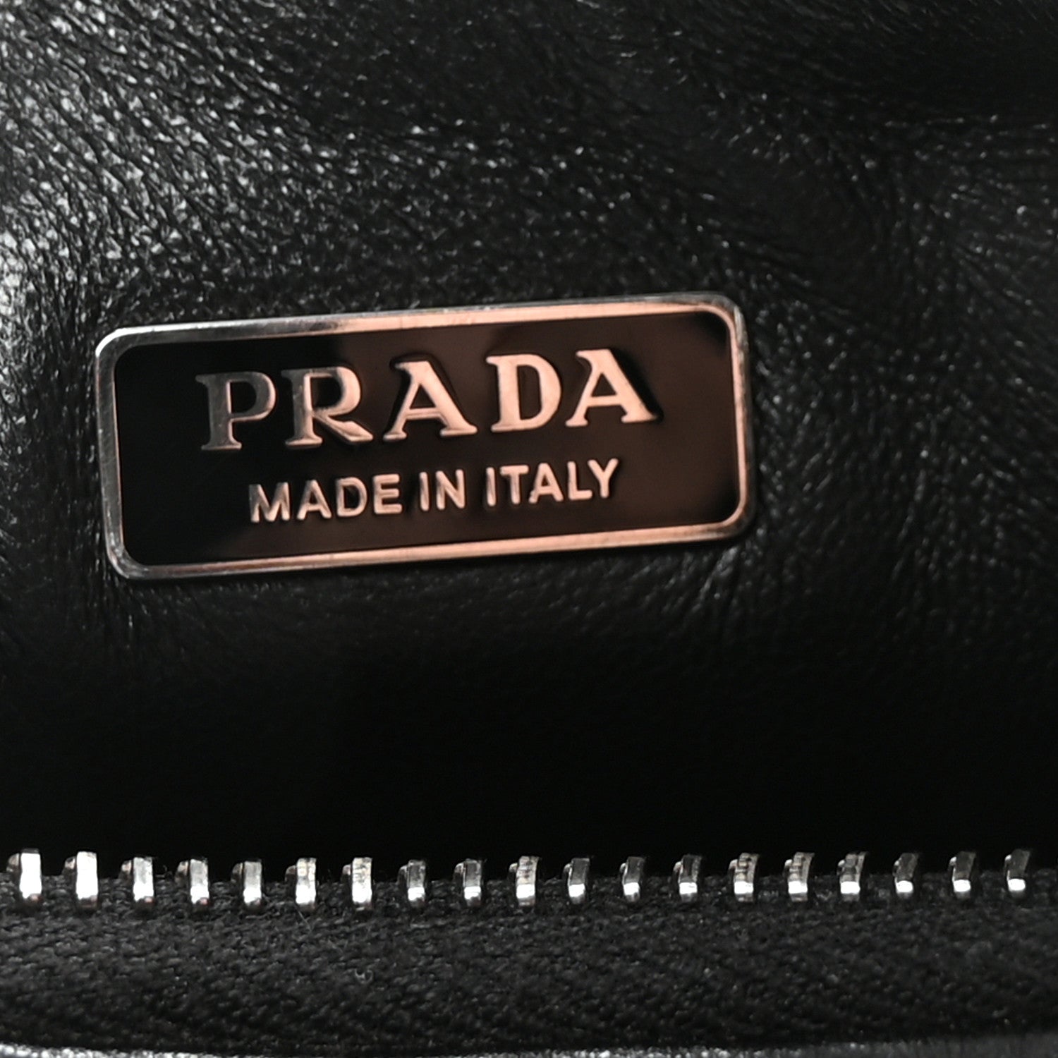 Prada Nappa Soft Padded Re-Edition 2005 Shoulder Bag Black 6 of 9