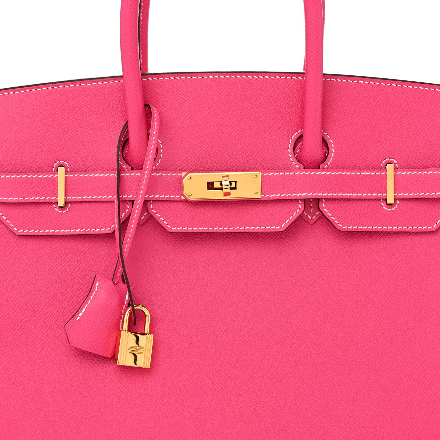 Hermes Epsom Birkin 35 Rose Tyrien 8 of 11