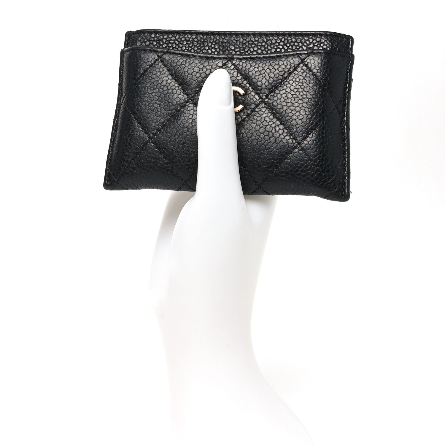 Chanel Caviar Quilted Card Holder Black 2 of 8