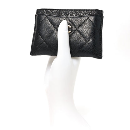 Chanel Caviar Quilted Card Holder Black 2 of 8