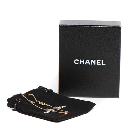 Chanel CC Logo Charm Bracelet Gold 4 of 4