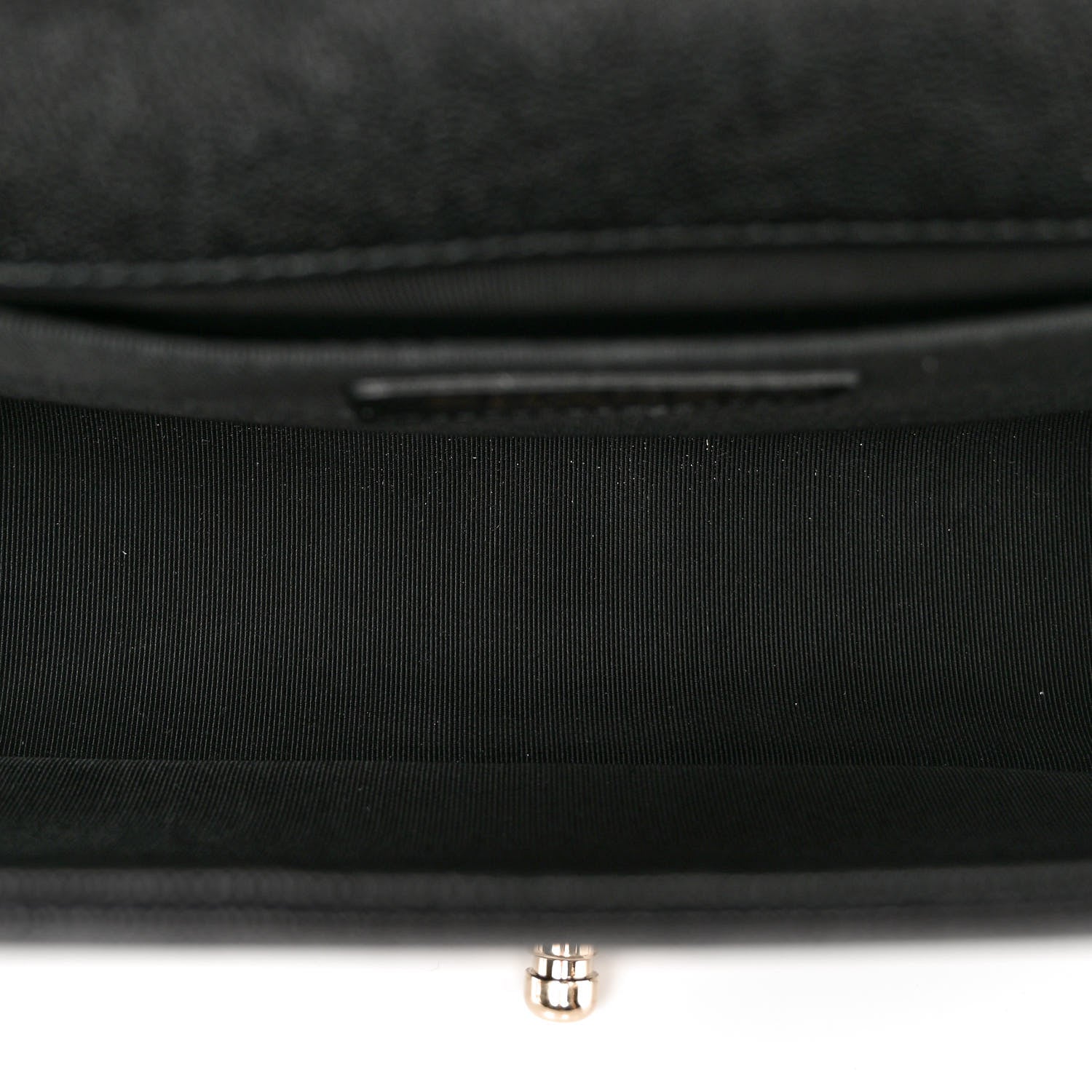Chanel Caviar Chevron Quilted Medium Boy Flap Black 5 of 11