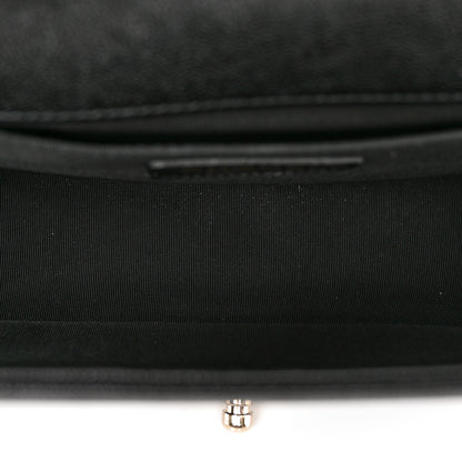 Chanel Caviar Chevron Quilted Medium Boy Flap Black 5 of 11