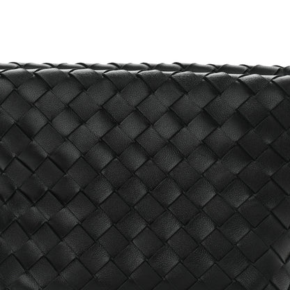 Bottega Veneta Nappa Intrecciato Tie Shoulder Bag Black 8 of 10