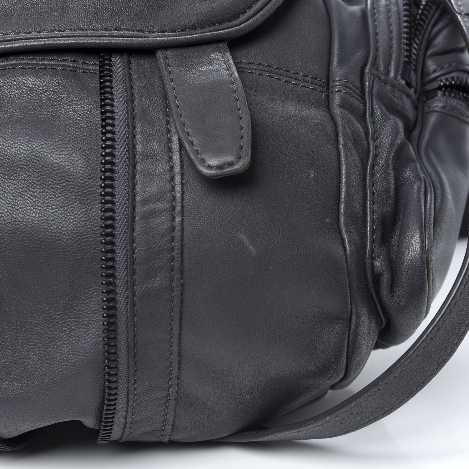 Alexander Wang Lambskin Mini Marti Backpack Grey 7 of 10