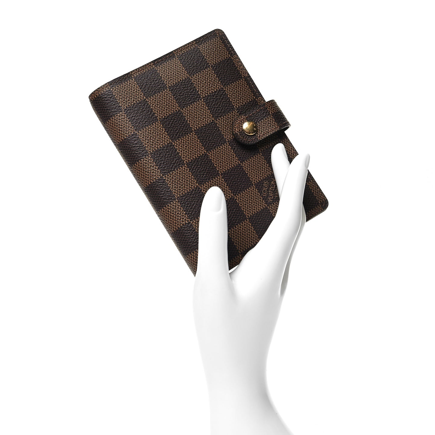 Damier Ebene Small Ring Agenda Cover