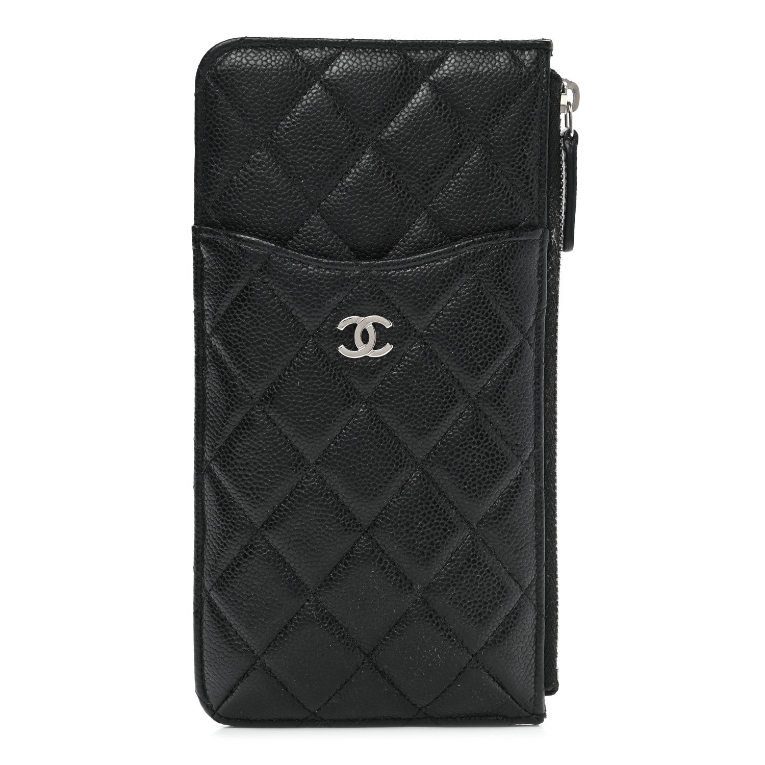 Chanel Caviar Quilted Classic iPhone Pouch Black 1 of 9
