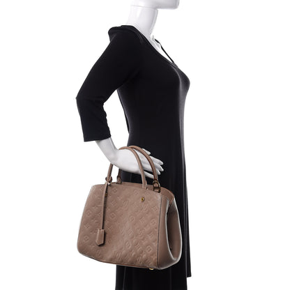 Louis Vuitton Empreinte Montaigne MM Tourterelle 3 of 10