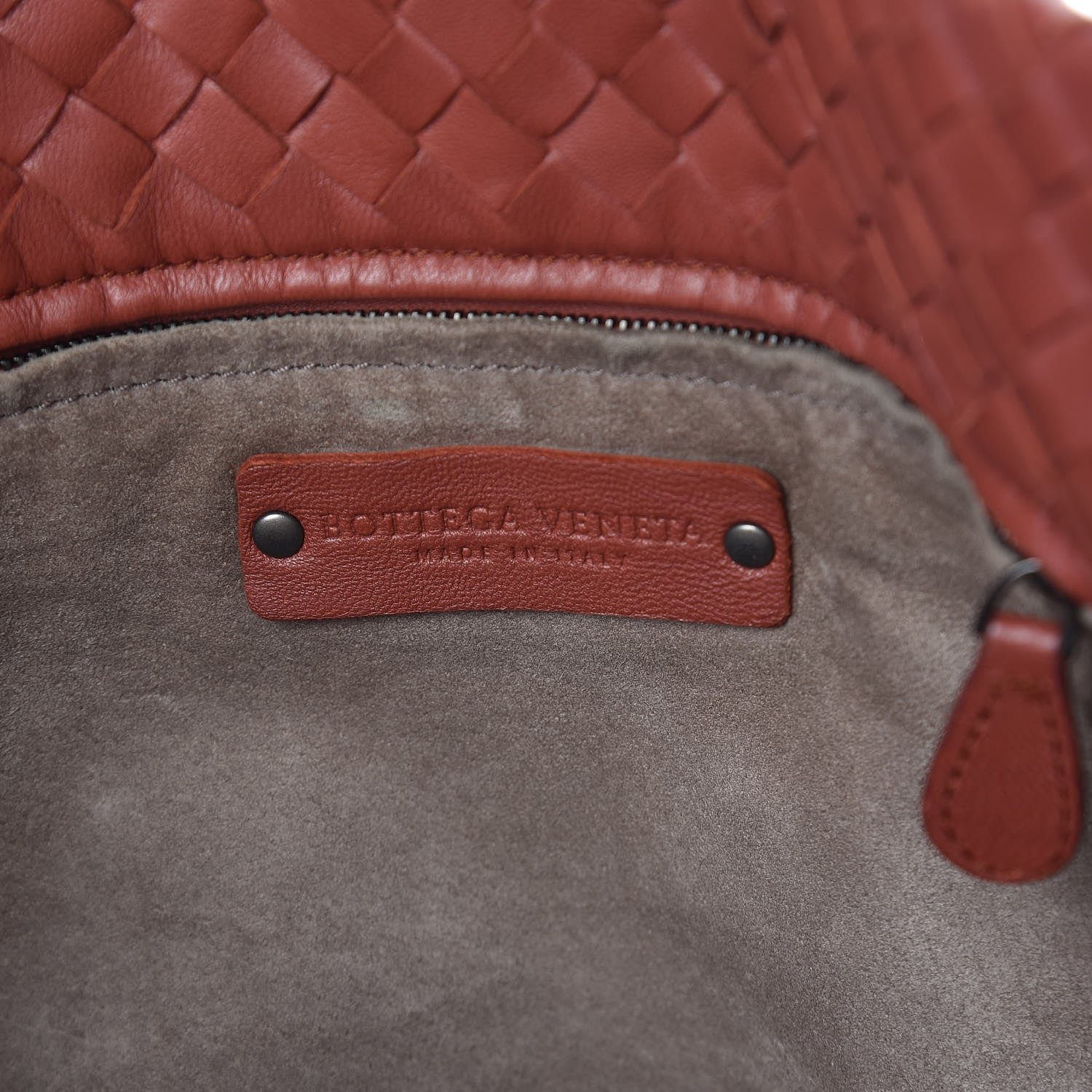 Bottega Veneta Nappa Intrecciato Medium Garda Bag Burnt Red 6 of 9