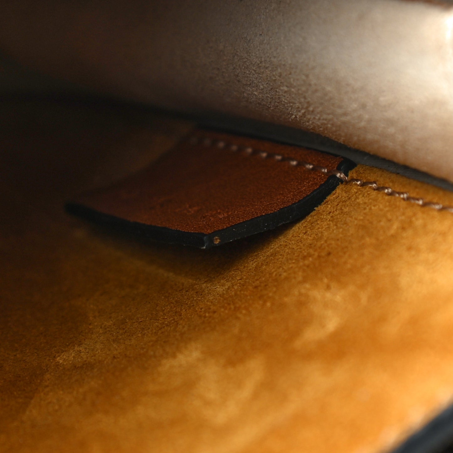 Suede Calfskin Braided Small Hudson Shoulder Bag Caramel