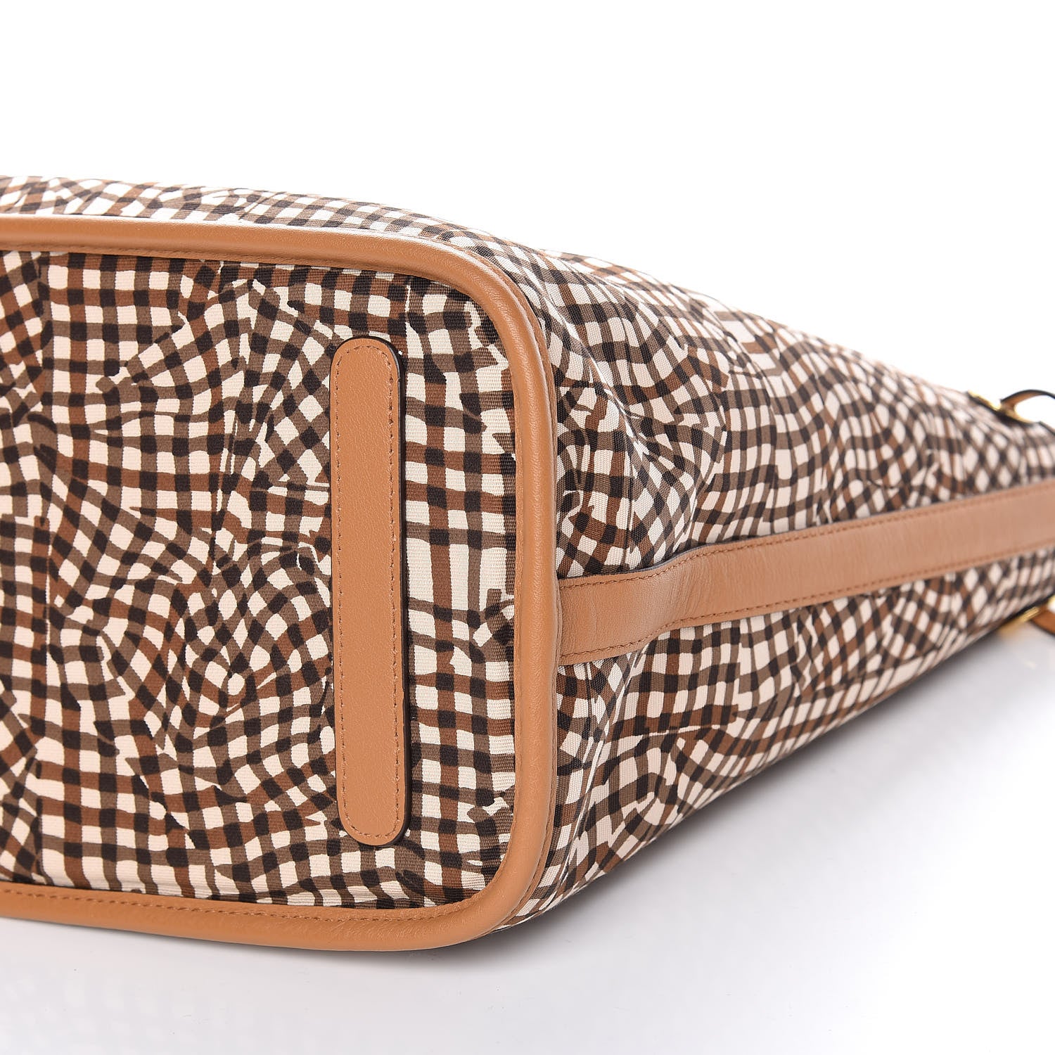 MCM Visetos Medium Liz Reversible Shopper Tote Cognac 14 of 14