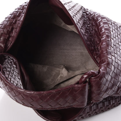 Bottega Veneta Nappa Intrecciato Sloane Hobo Aubergine 5 of 10