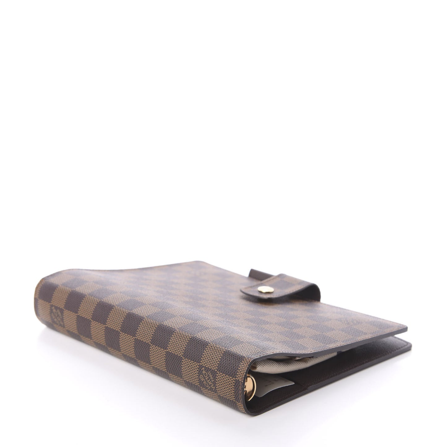 Damier Ebene Large Ring Agenda Cover