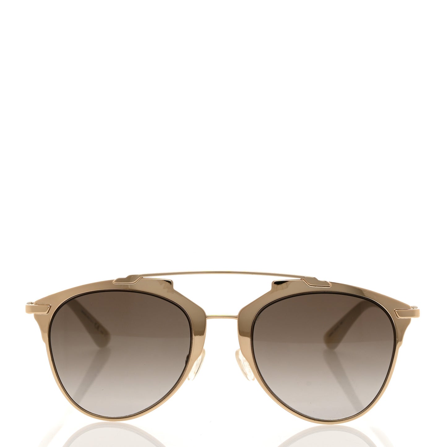 Reflected Sunglasses White