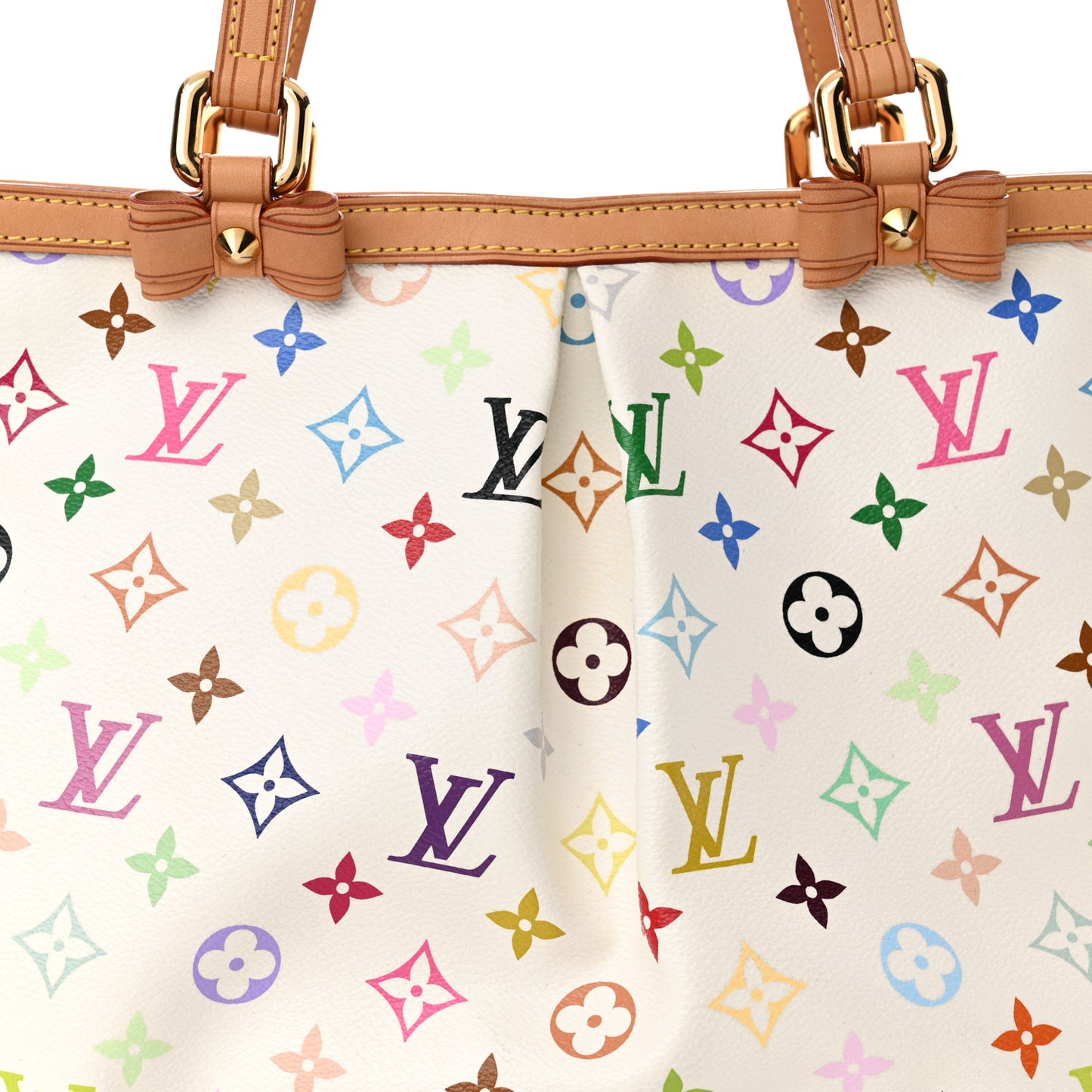 Monogram Multicolor Sharleen MM White