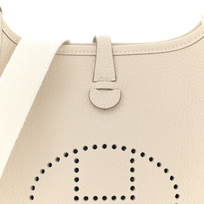 Hermes Taurillon Clemence Evelyne TPM Craie 8 of 11