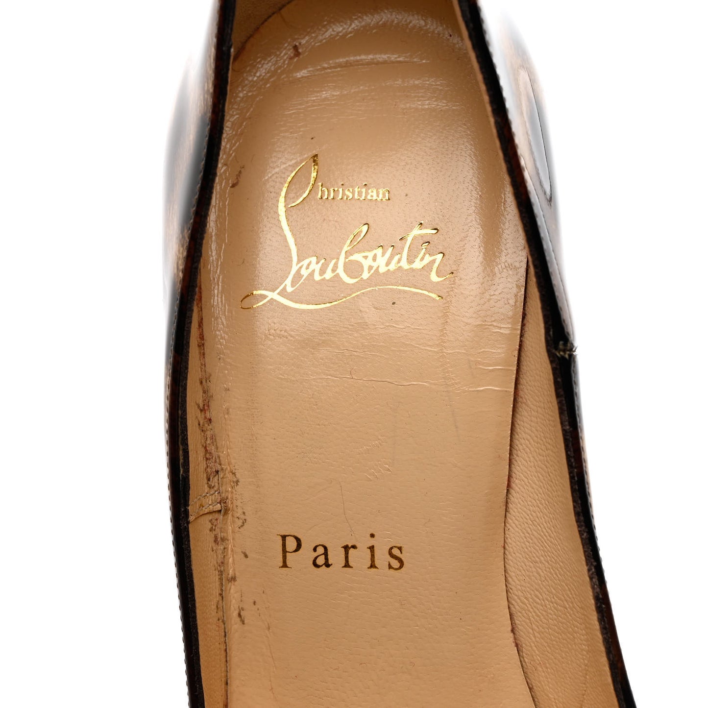 Patent Leopardino So Kate 120 Pumps 35 Brown