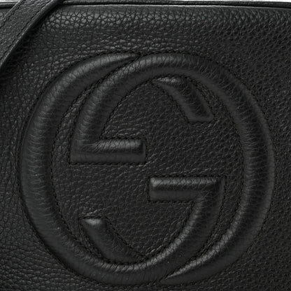 Gucci Pebbled Calfskin Small Soho Disco Bag Black 8 of 10