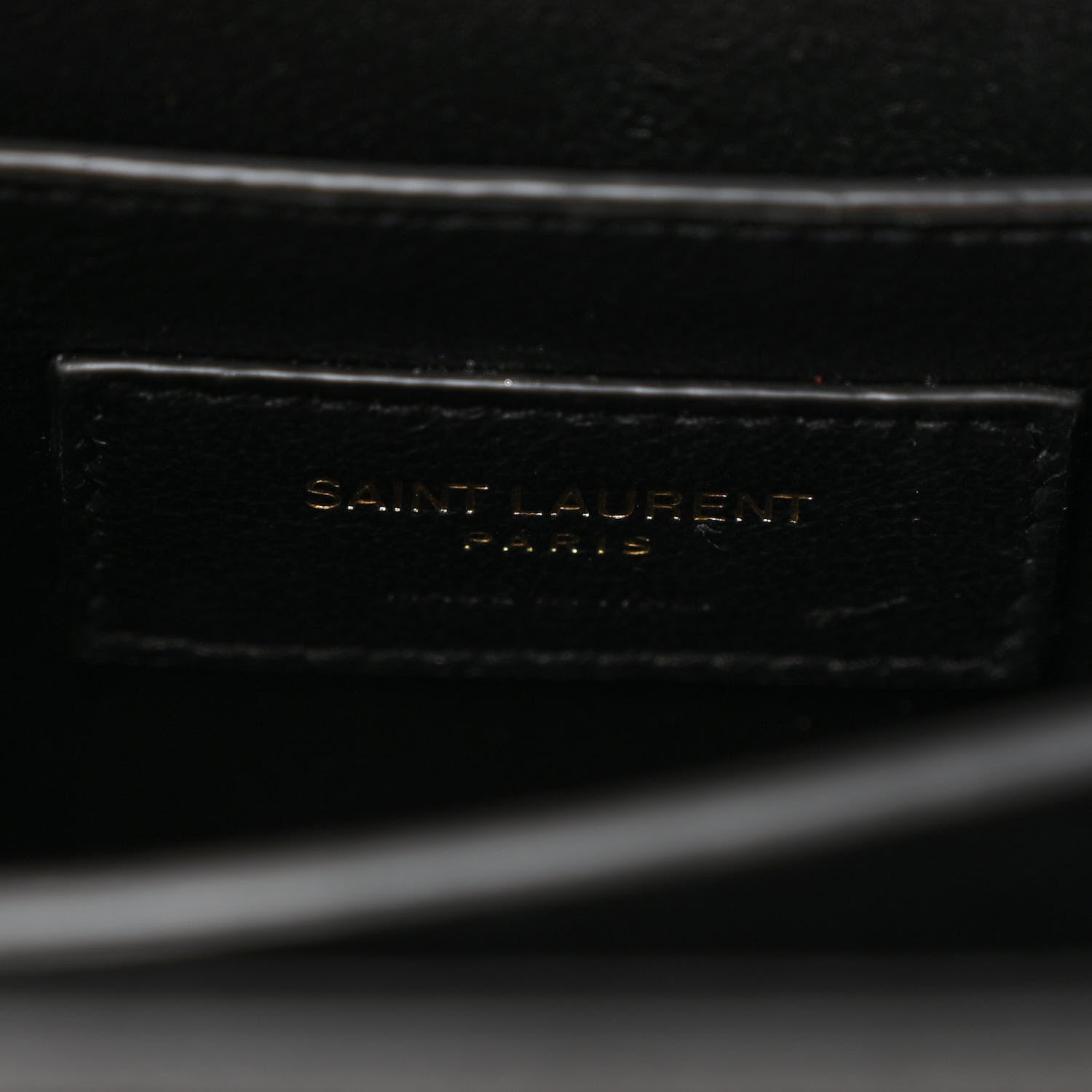 Saint Laurent Grain de Poudre Mini Classic Monogram Cassandra Top Handle Black 7 of 11