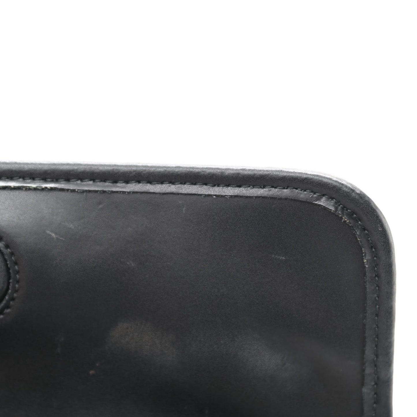 GG Supreme Monogram Web Slim Belt Bag Black Grey