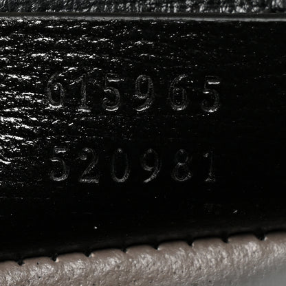 Gucci Azalea Calfskin Mini Sylvie 1969 Flap Messenger Bag Black 7 of 10