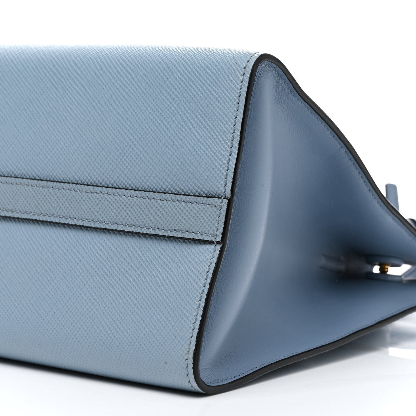 Saffiano Cuir Calfskin Small Monochrome Top Handle Tote Astrale