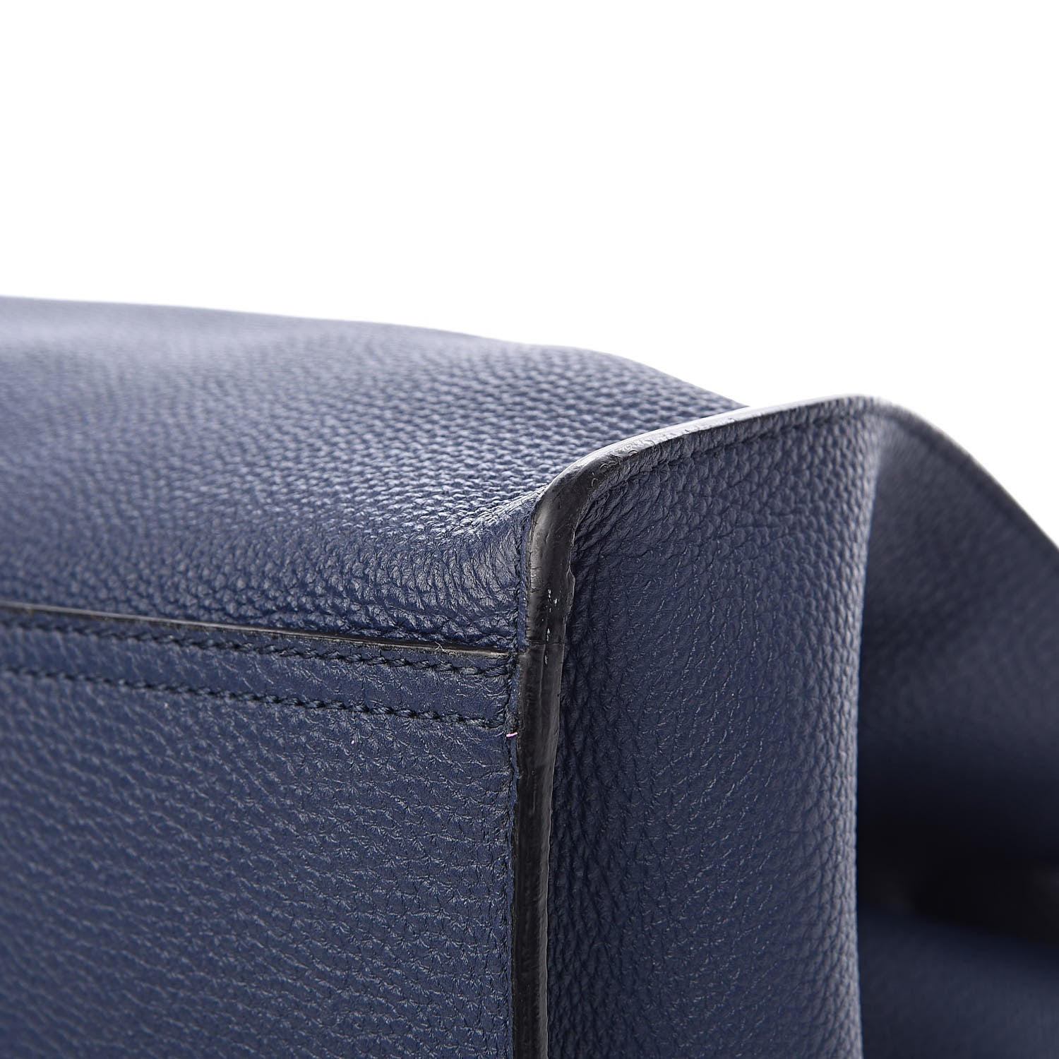 Gucci Soft Calfskin Medium Jackie Top Handle Bag Classic Blue Marine 13 of 17