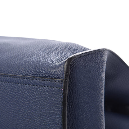 Gucci Soft Calfskin Medium Jackie Top Handle Bag Classic Blue Marine 13 of 17