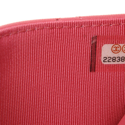 Chanel Lambskin Emoticon Wallet on Chain WOC Pink 8 of 10